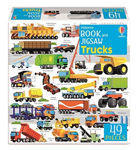 Usborne Book and Jigsaw Trucks von Usborne